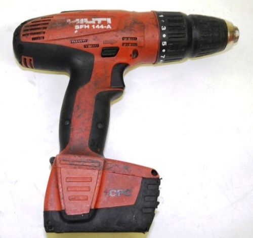 Hilti 1/2 in.14.4-volt cordless drill/driver sfh 144-a for sale