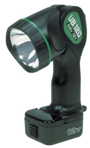 Hitachi UB12D Torch 9.6-Volt to 12-Volt Pivoting Head Flashlight