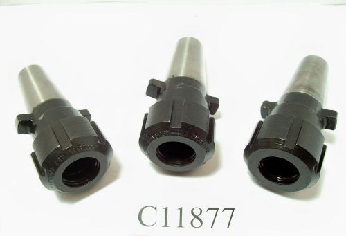 3 PC SET KWIK SWITCH 200 80237 COLLET CHUCKS USE ACURA FLEX COLLETS LOT C11877