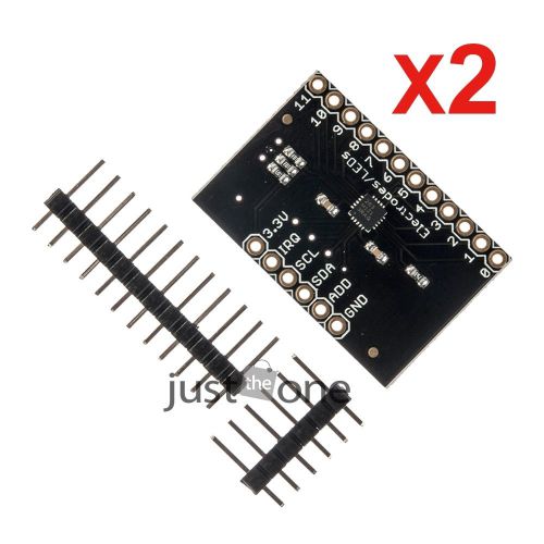 2pcs MPR121 Breakout V12 Capacitive Touch Sensor Controller Module I2C Keyboard