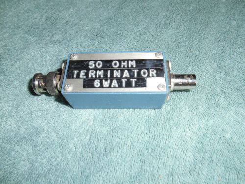 HAM RADIO 50 OHM 6 WATT TERMINATOR/LOAD