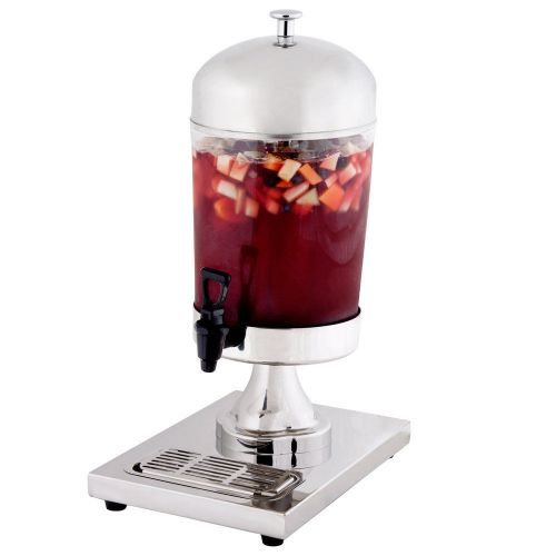 Choice 2.1 Gallon Stainless Steel Single Beverage Dispenser