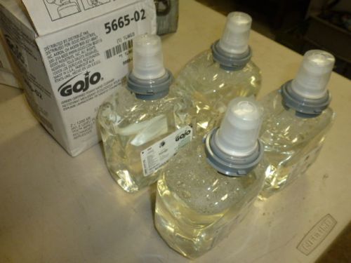 LOT OF (4) GOJO 5665 40.5 FL OZ, Green Certified Foam Hand Cleaner