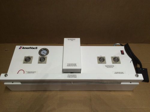 Amerivacs avn-20 20&#034; retractable nozzle vacuum impulse sealer with n2 gas purge for sale