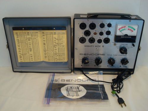 SENCORE TC142 Mighty Mite V Radio TV Tube Tester Current Checker TC 142