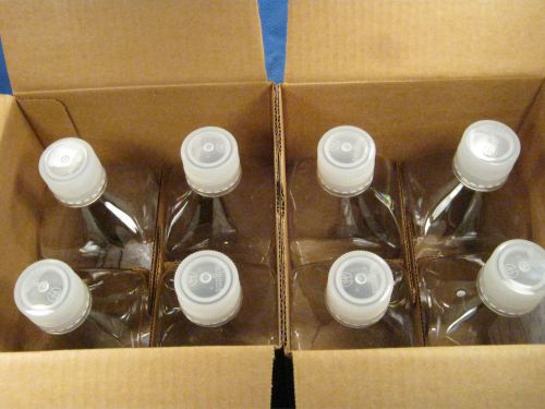 NALGENE  1000 ML  NARROW-MOUTH  SQUARE  BOTTLES  LEXANE  X8  NEW  OLD  STOCK