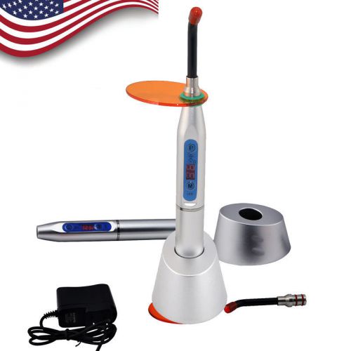 1500mW/cm? Dental 5W Wireless Cordless LED Curing Light Lamp