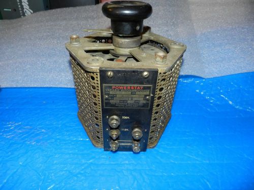 Variac  Superior powerstat Type 1226 115 230 volt