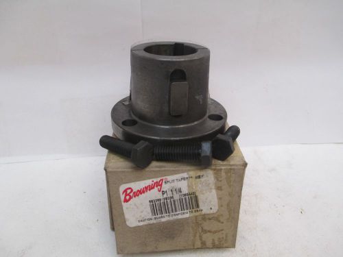 NEW BROWNING SPLIT TAPER BUSHING P1 X 1-1/4 1-1/4&#034; BORE