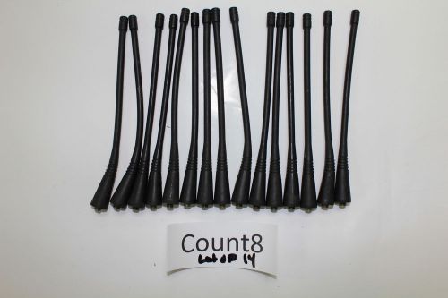 Motorola pmae4016a 403-512 mhz uhf antenna ht750 ht1250 **lot of 14** #count8 for sale