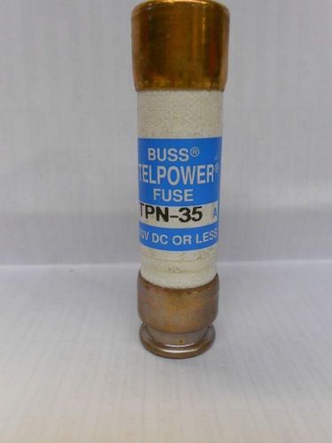 COOPER BUSSMANN TPN-35 TELPOWER FUSE