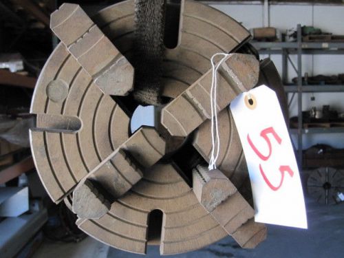 Poland 10&#034; 4 jaw chuck d1-6 mount. 2-1/2&#034; hole.  for engine lathe lathes for sale