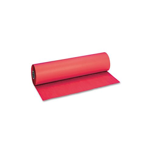 Decorol Flame Retardant Art Rolls, 40 lb, 36&#034; x 1000 ft, Cherry Red