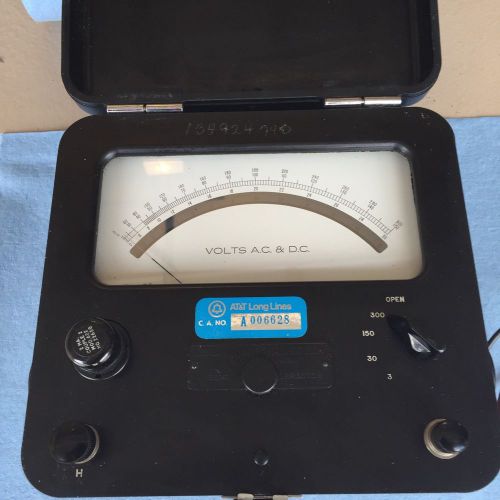 Vintage Weston Therma Voltmeter model 622