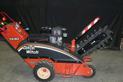 Used Ditch Witch 1330 walk-behind trencher