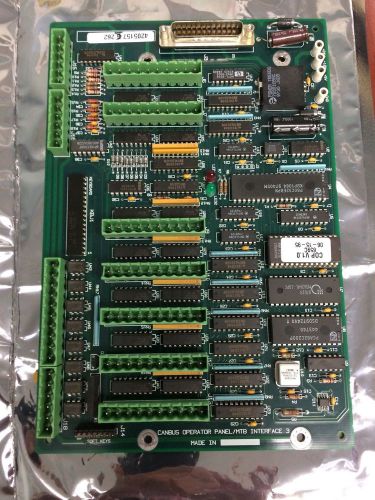 AutoCon  Tree T4205156Bc  Operator Panel Mtb Interface Board