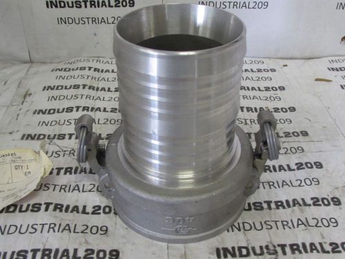 PT STA-LOK II 4&#039;&#039; COUPLER X HOSE SHANK ALUM. P/N SLC-0400-C-AL-2 NEW