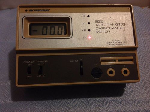 BK Precision 830 Autoranging Capacitance Meter