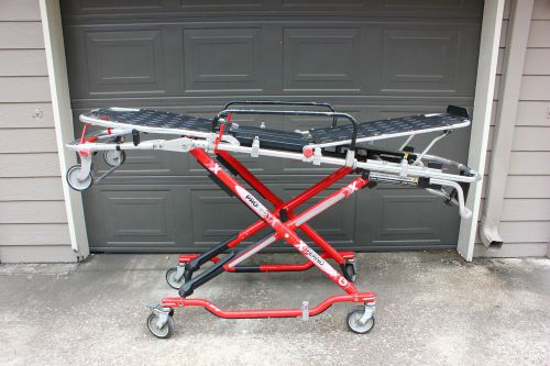 FOR PARTS BROKEN FERNO Proflexx 35X 700lb Red Ambulance Stretcher Cot 35p Gurney