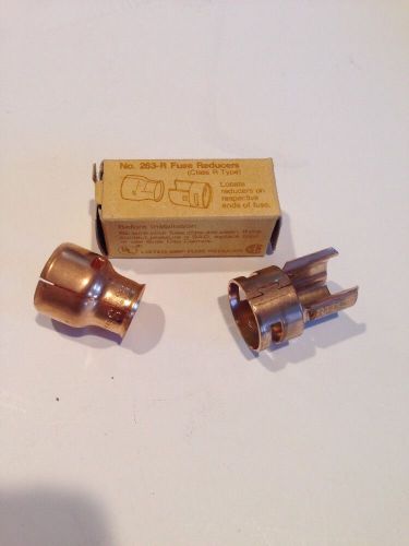 1 Buss Cooper Bussmann 263-R Class R Fuse Reducer 30A/250v fit 60A Clip