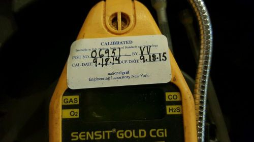 SENSIT GOLD CGI GAS METER SENSOR