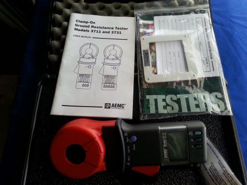 Clamp On ground tester  AEMC Model 3711