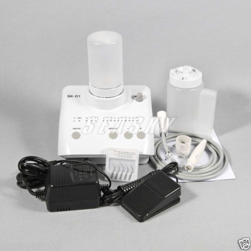 Dental Ultrasonic Piezo Scaler DTE SATELEC SK-D1 w/ Handpiece Tips Water Bottles