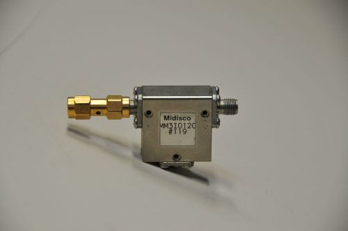 MIDISCO M3I0120 1.7 TO 2.0 GHZ ISOLATOR CIRCULATOR (C11-1)