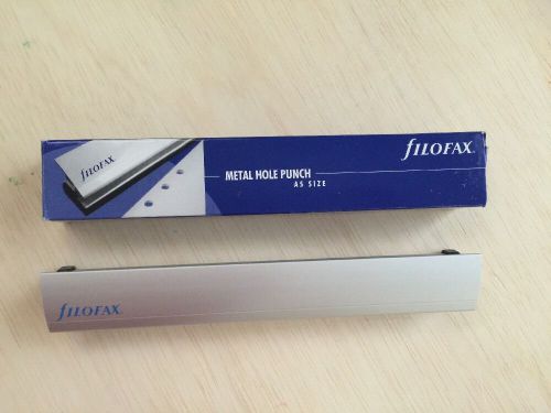 FiloFax Metal Hole Punch A5