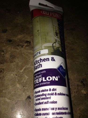 DuPont White Kitchen &amp; Bath interior sealant 5.5 oz New