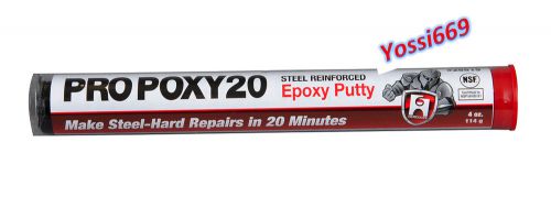 Hercules Propoxy 20,  Stick Steel Reinforced Epoxy Putty 4 oz Stock 25-520 wow