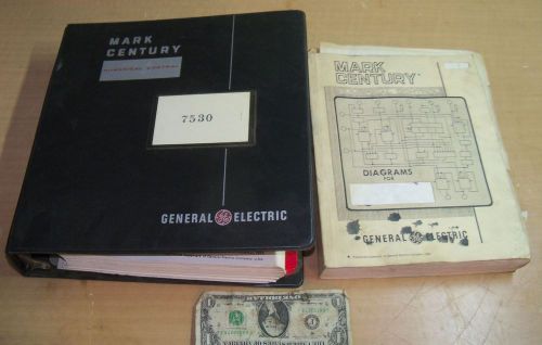 Vtg General Electric Mark Century Numerical Control CNC Diagrams