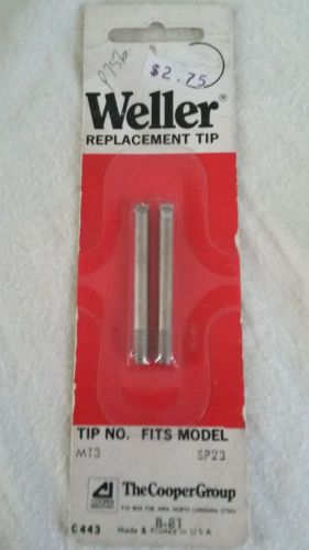 Weller MT3 Solder Iron Tip NEW! 2pack