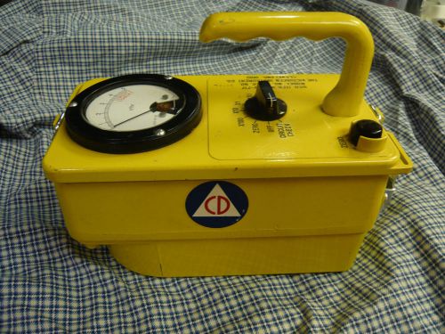 CDV-717 Victoreen Geiger Counter Model No. 1 Base Station/Portable