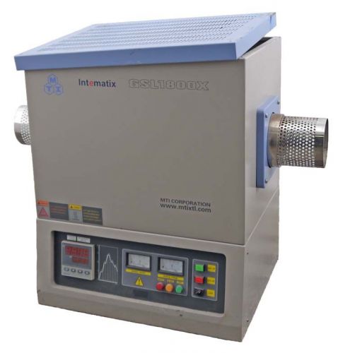 MTI GSL1800X Industrial Temp Control Heavy-Duty 1800°C Vacuum Tube Furnace