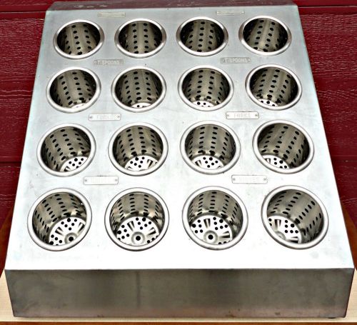 Steril-Sil Restaurant Flatware Utensil Dispenser System