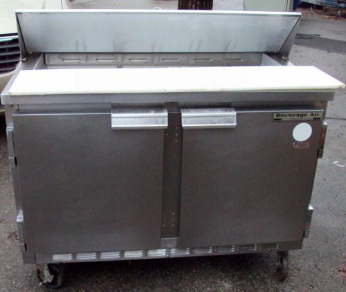 Beverage Air SP48-08 48&#034; Refrigerated Salad / Sandwich Prep Table