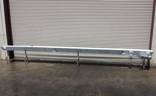 2012 KOFAB 8.5” x 25’ Long SS Food Conveyor, Bottle Conveying