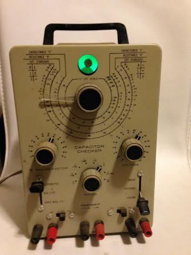 Heathkit IT-28 Capacitor Checker powers on!