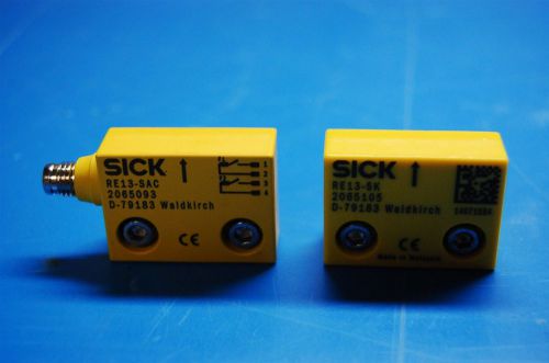 Sick magnetic safety switch sensor &amp; actuator re13-sac/re13-sk for sale