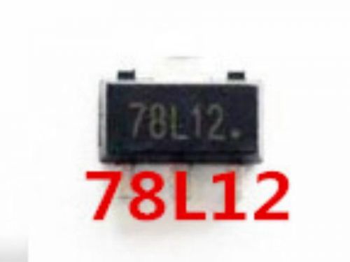 20PCS SOT-89-3 SMD Superia three terminal regulator 78L12 12V Voltage Output