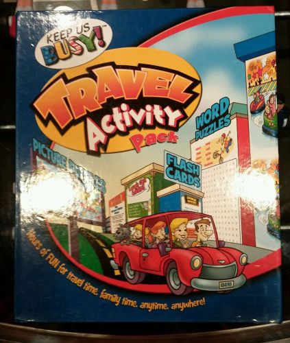 KIDSBOOKS Travel Activity Pack - NEW UNOPENED!