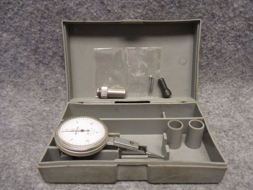 Mitutoyo 513-242 dial indicator .0005&#034; w/ case for sale