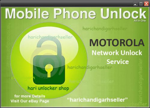 MOTOROLA PERMANENT NETWORK UNLOCK CODE-CANADA-Bell MOTOROLA Moto E Xt1022