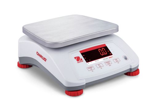 OHAUS VALOR V41PWE15T 15kg 2g WATER RESISTANT COMPACT FOOD SCALE 2YRWRRNTY NTEP