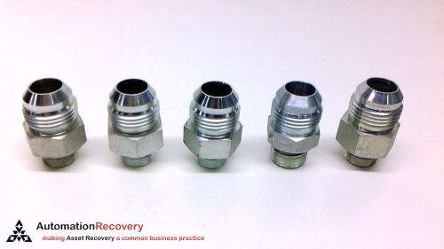 PARKER 12-8 FTX-S - PACK OF 5 - TRIPLE-LOK FLARE JIC TUBE FITTING,, NEW* #212236