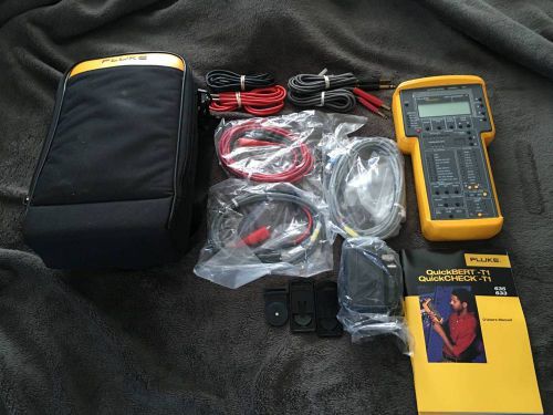 Fluke networks 635 quickbert-t1 cable tester for sale