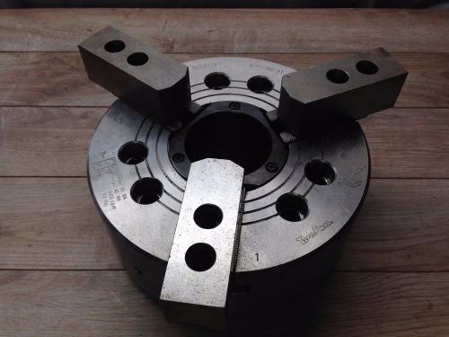 NICE TON FOU TF3B 10&#034; 3 JAW POWER CHUCK W/  A2 8 MOUNT