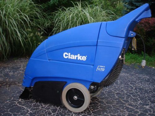 CLARKE IMAGE 16IX ERGO CARPET EXTRACTOR, 120V, USED, NICE CONDITION