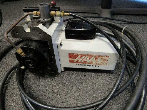 HAAS HA5C 4TH AXIS ROTARY 17 PIN BRUSH WHITE - SEE VIDEO